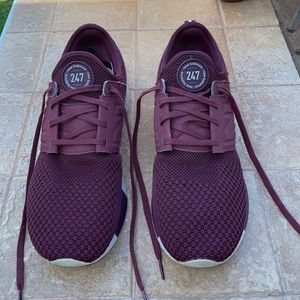 New balance 247 revlite maroon sneakers